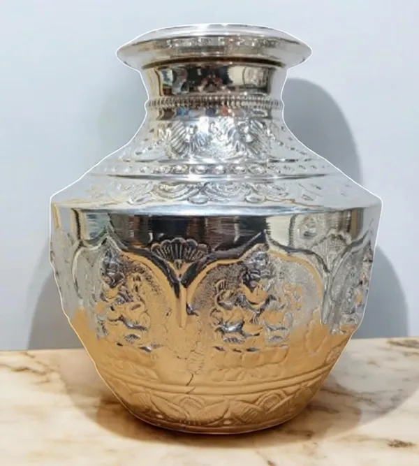Silver_German_Silver_Premium_&_Elegant_Kalash_&_Pots