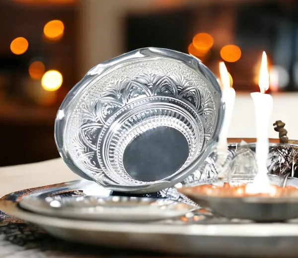 Silver_German_Silver_Premium_&_Elegant_Flower_Or_Fruit_Basket
