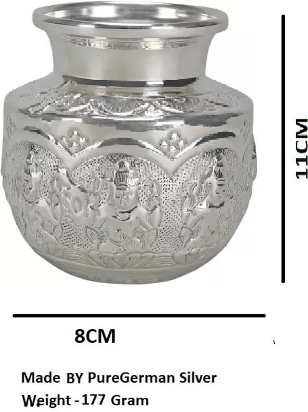 Silver_German_Silver_Premium_&_Elegant_Kalash_&_Pots
