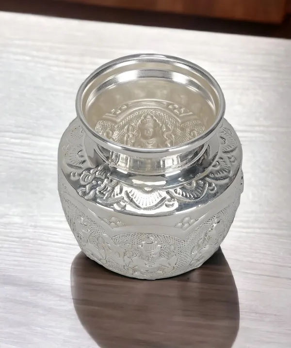 Silver_German_Silver_Premium_&_Elegant_Kalash_&_Pots