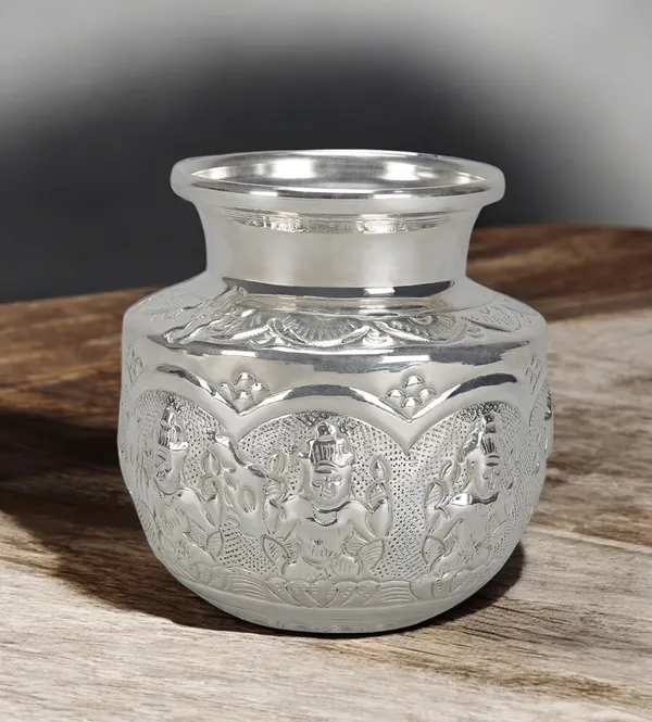 Silver_German_Silver_Premium_&_Elegant_Kalash_&_Pots