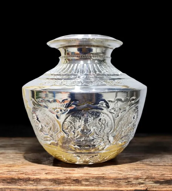 Silver_German_Silver_Premium_&_Elegant_Kalash_&_Pots