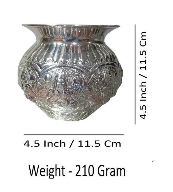 Silver_German_Silver_Premium_&_Elegant_Kalash_&_Pots