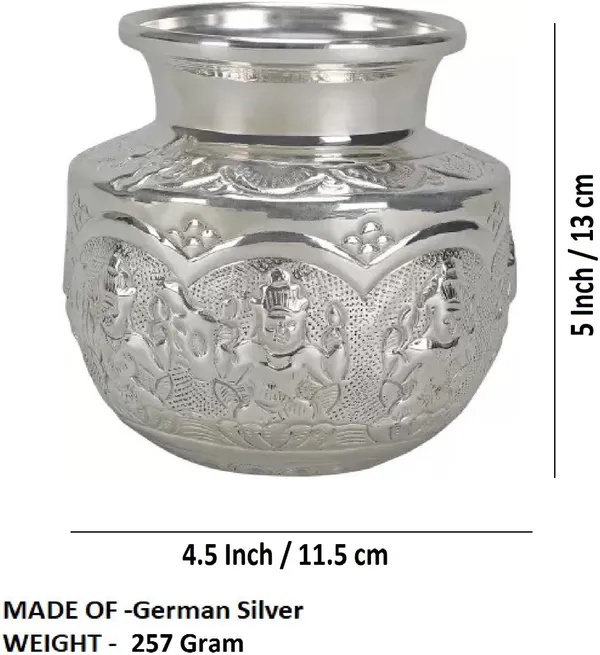 Silver_German_Silver_Premium_&_Elegant_Kalash_&_Pots