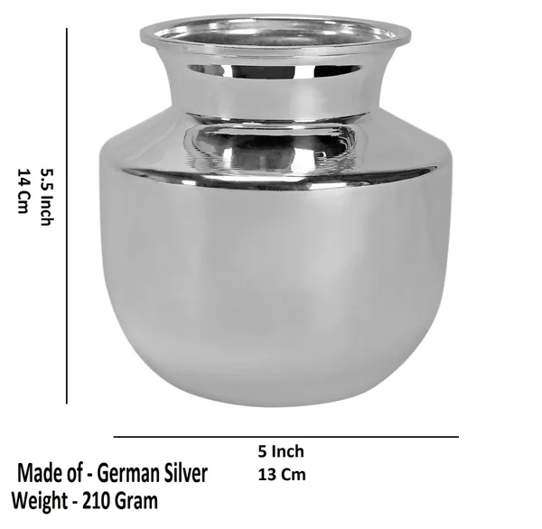 Silver_German_Silver_Premium_&_Elegant_Kalash_&_Pots