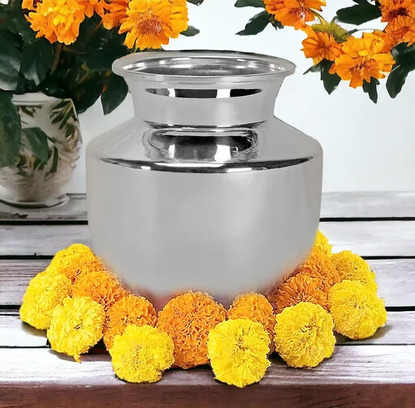 Silver_German_Silver_Premium_&_Elegant_Kalash_&_Pots