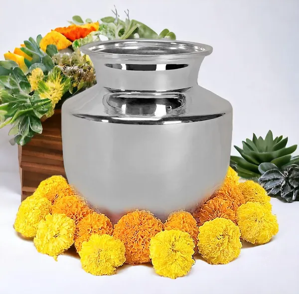 Silver_German_Silver_Premium_&_Elegant_Kalash_&_Pots
