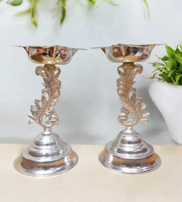 Silver_German_Silver_Premium_&_Elegant_Diya