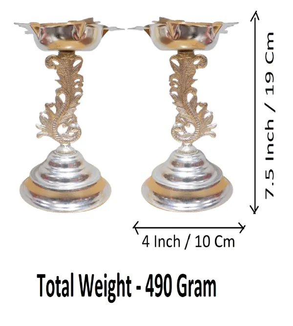 Silver_German_Silver_Premium_&_Elegant_Diya