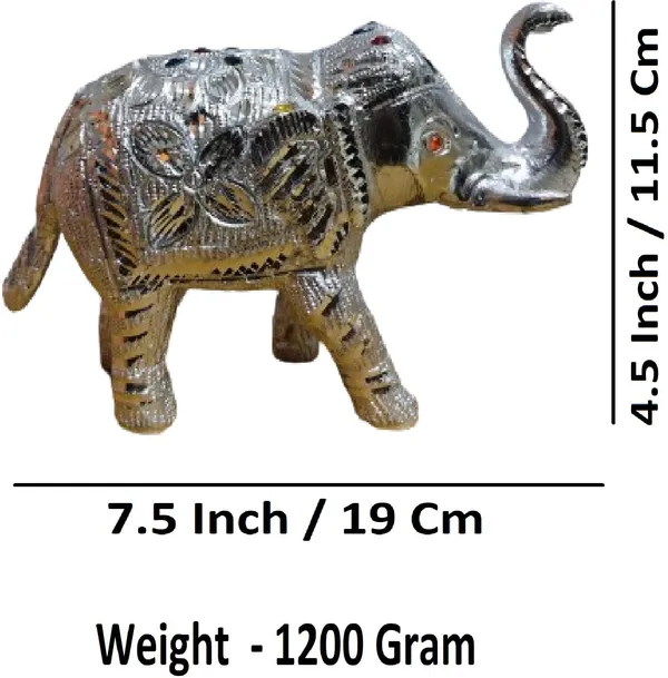 Silver_Metal_Premium_&_Elegant_Elephant