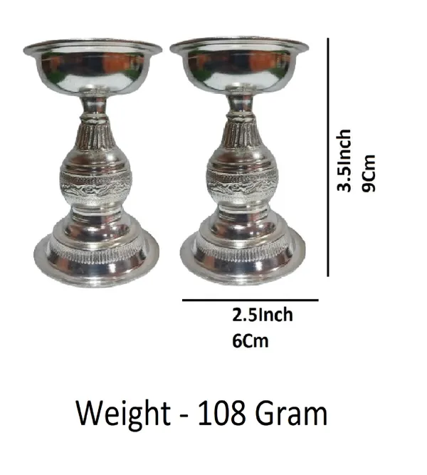 Silver_German_Silver_Premium_&_Elegant_Diya