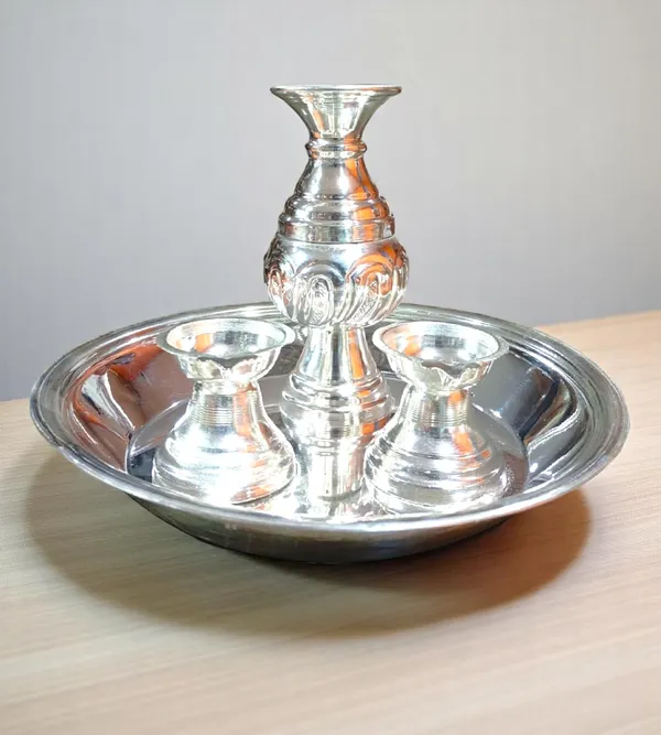 Silver_German_Silver_Premium_&_Elegant_Pooja_Thali_Set