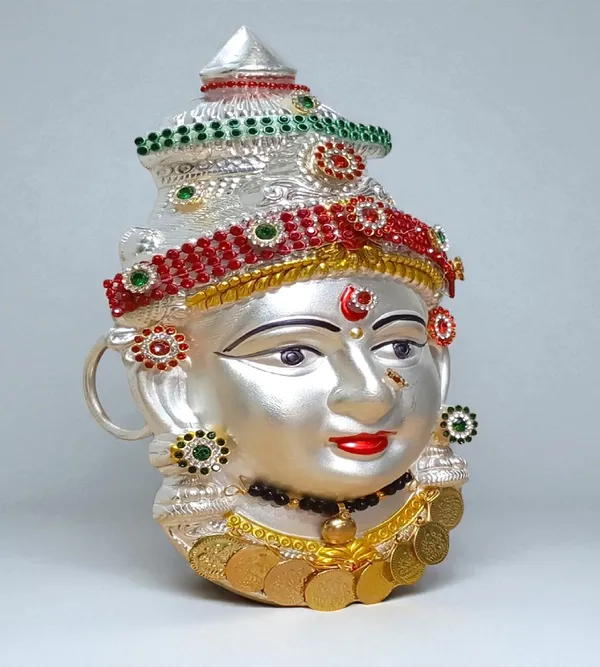 Silver_Metal_Premium_&_Elegant_Decorated_Laxmi_Face
