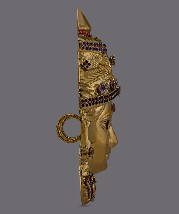 Silver_Metal_Premium_&_Elegant_Decorated_Laxmi_Face