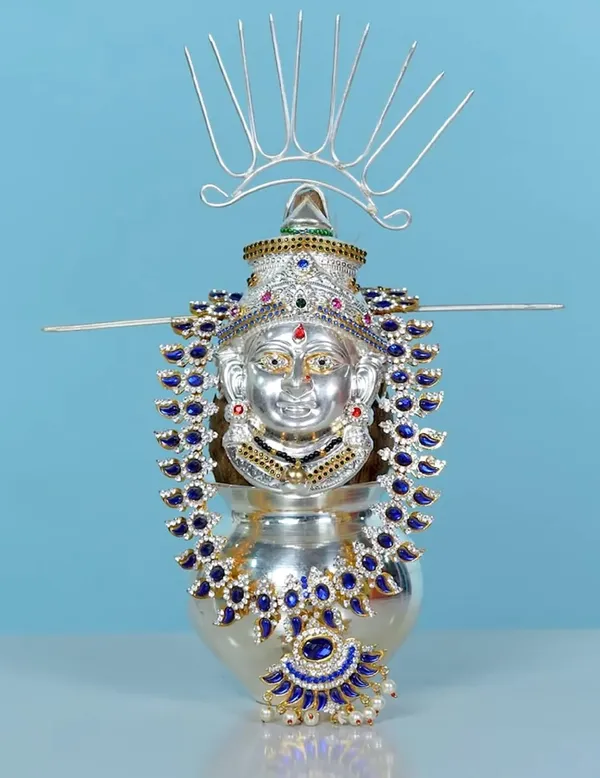 Silver_Metal_Premium_&_Elegant_Decorated_Laxmi_Face