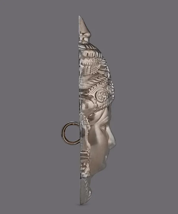 Silver_Metal_Premium_&_Elegant_Plain_Laxmi_Face