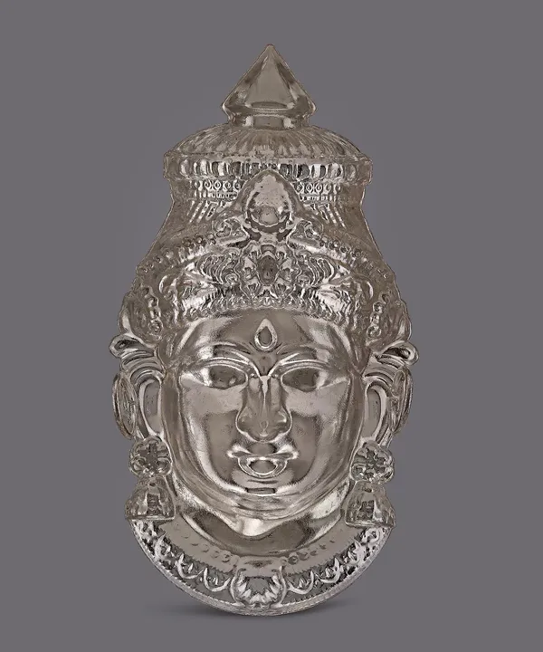 Silver_Metal_Premium_&_Elegant_Plain_Laxmi_Face