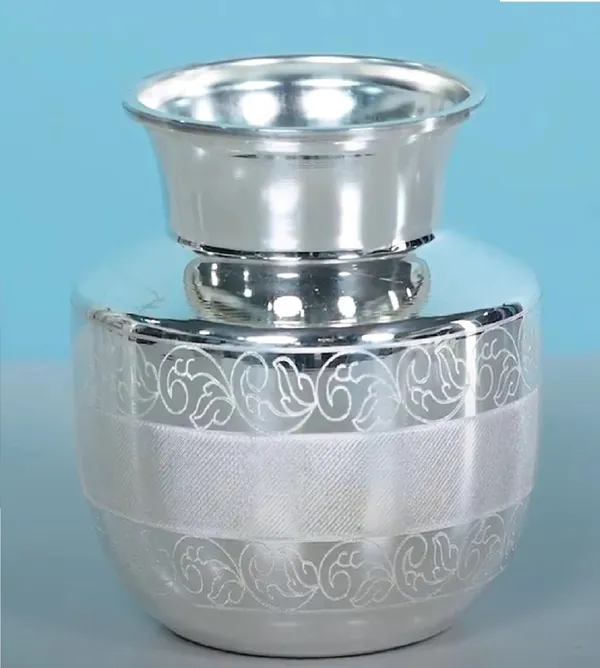 Silver_German_Silver_Premium_&_Elegant_Kalash_&_Pots