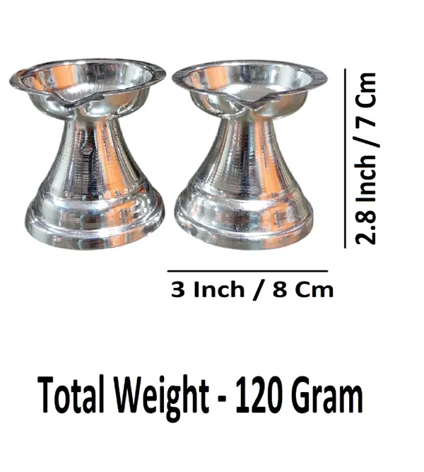 Silver_German_Silver_Premium_&_Elegant_Diya
