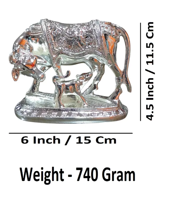 Silver_Metal_Premium_&_Elegant_Kamadhenu_Idol