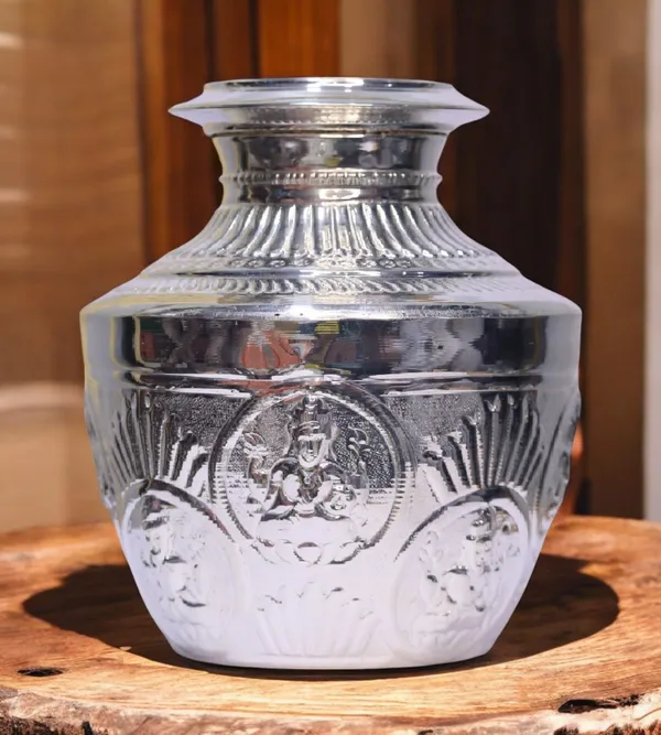 Silver_German_Silver_Premium_&_Elegant_Kalash_&_Pots