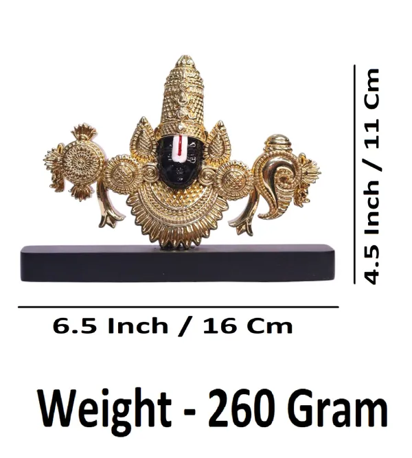 Gold_Metal_Premium_&_Elegant_Balaji_Face