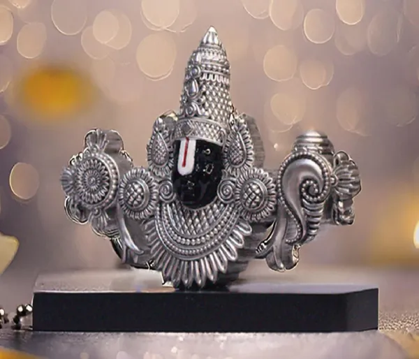 Silver_Metal_Premium_&_Elegant_Balaji_Face