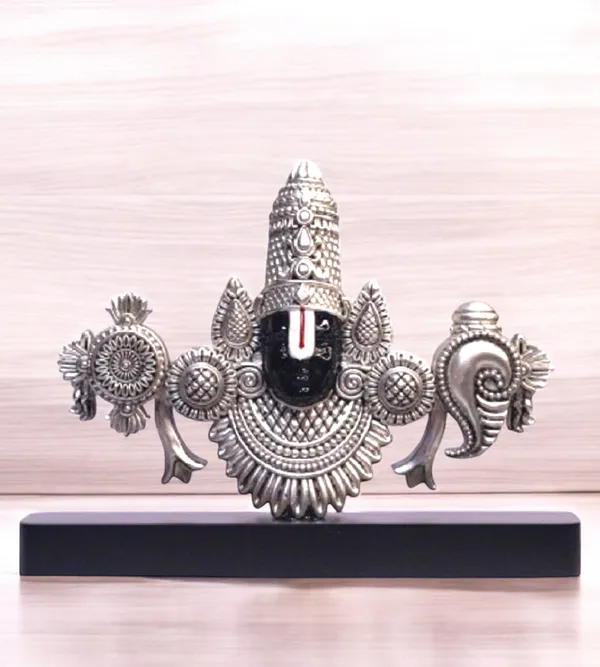 Silver_Metal_Premium_&_Elegant_Balaji_Face