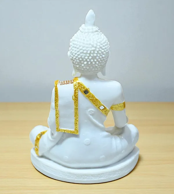 White_Marble_Premium_&_Elegant_Buddha_Idol