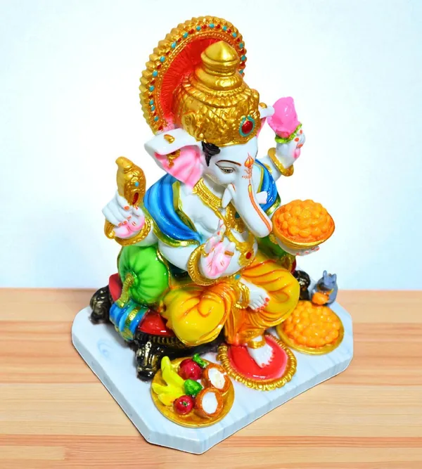 Multicolor_Marble_Premium_&_Elegant_Ganesha_Idol