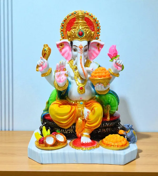 Multicolor_Marble_Premium_&_Elegant_Ganesha_Idol