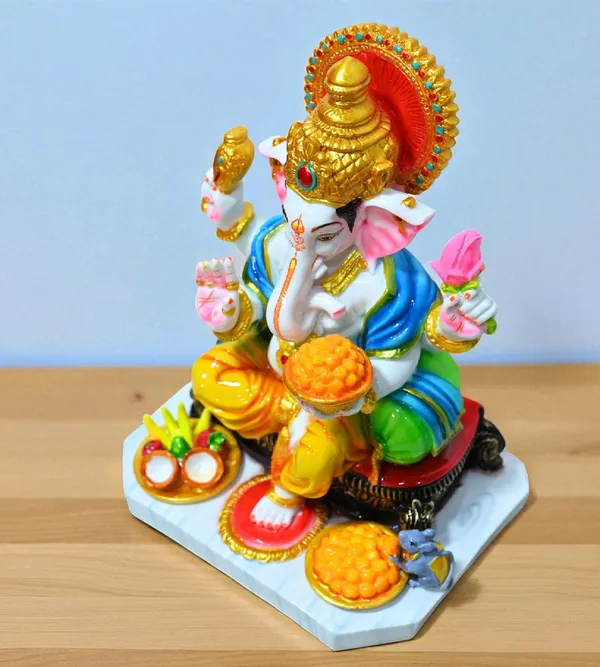 Multicolor_Marble_Premium_&_Elegant_Ganesha_Idol
