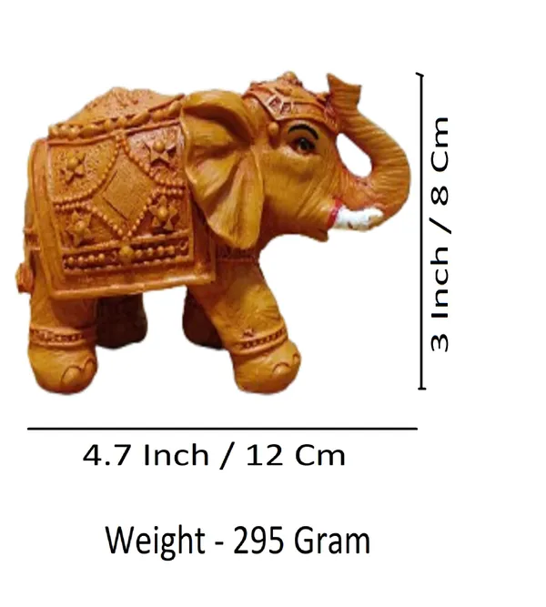 Orange_Polyresin_Premium_&_Elegant_Elephant