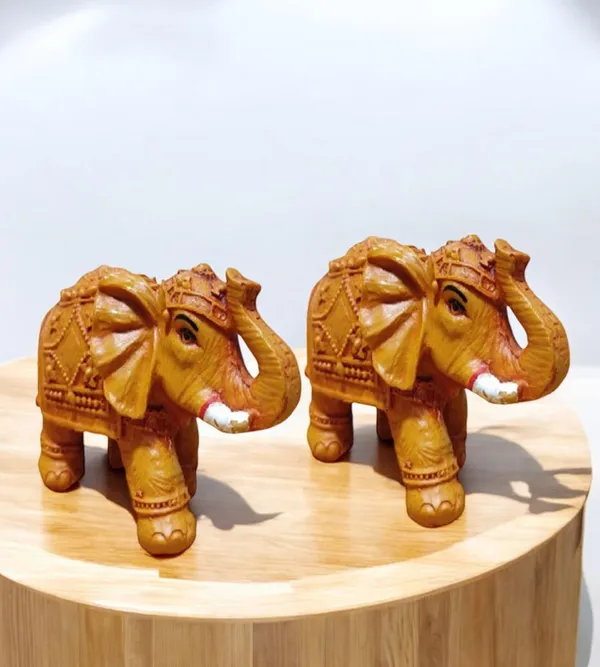Orange_Polyresin_Premium_&_Elegant_Elephant