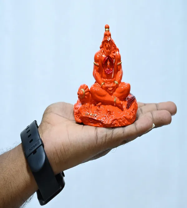 Orange_Marble_Premium_&_Elegant_Hanuman_Idol