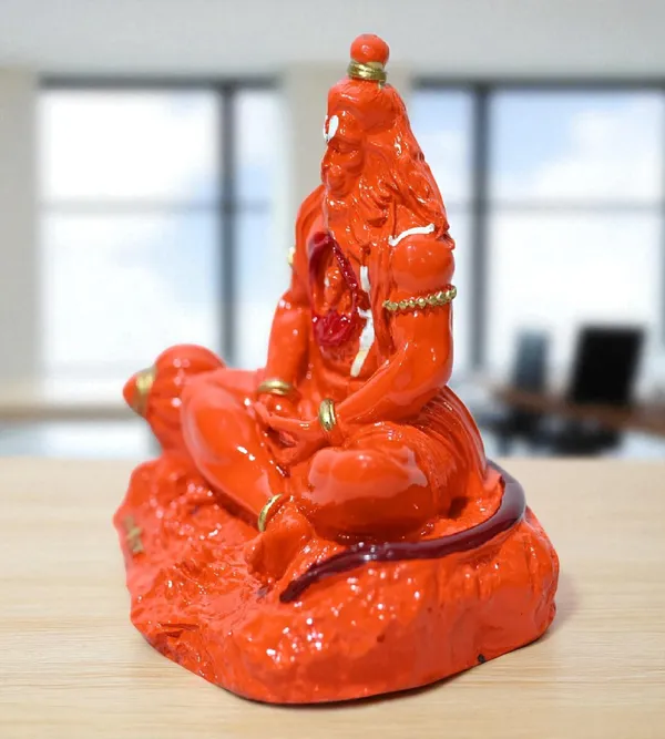 Orange_Marble_Premium_&_Elegant_Hanuman_Idol