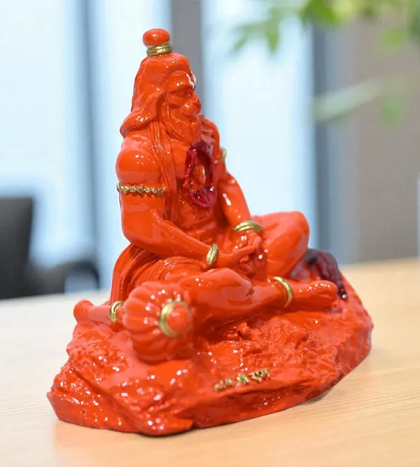 Orange_Marble_Premium_&_Elegant_Hanuman_Idol