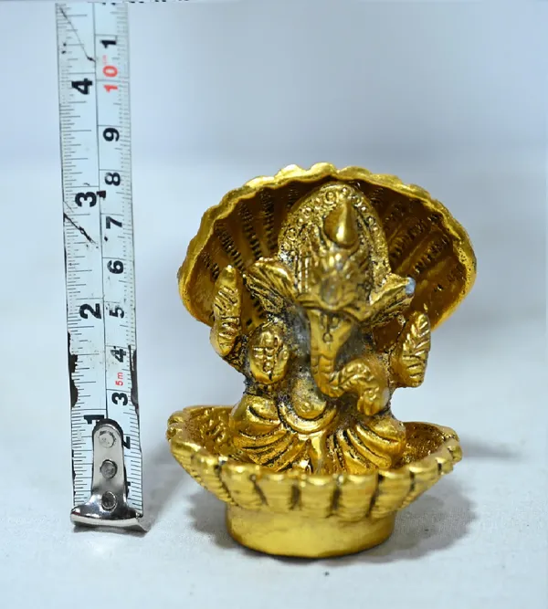 Gold_Metal_Premium_&_Elegant_Ganesha_Idol