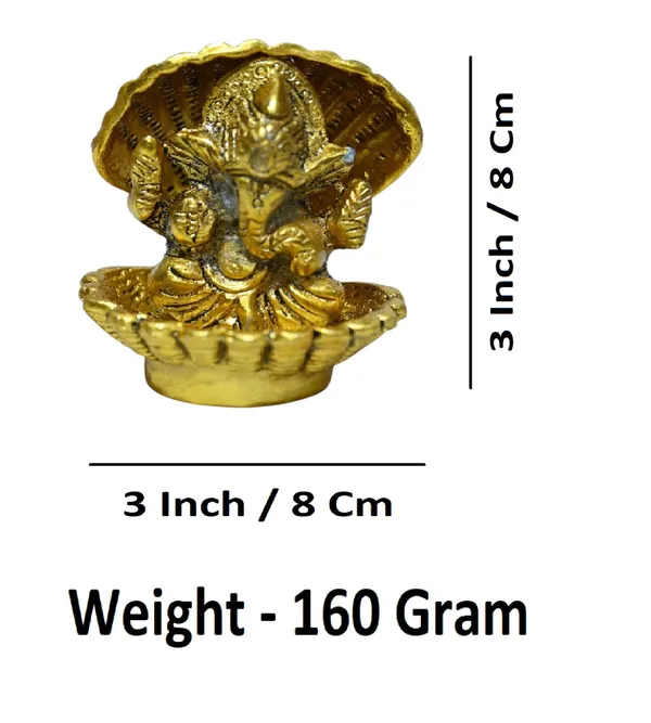 Gold_Metal_Premium_&_Elegant_Ganesha_Idol