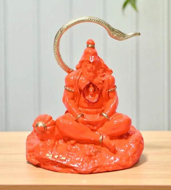 Orange_Marble_Premium_&_Elegant_Hanuman_Idol