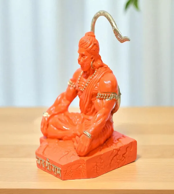 Orange_Marble_Premium_&_Elegant_Hanuman_Idol