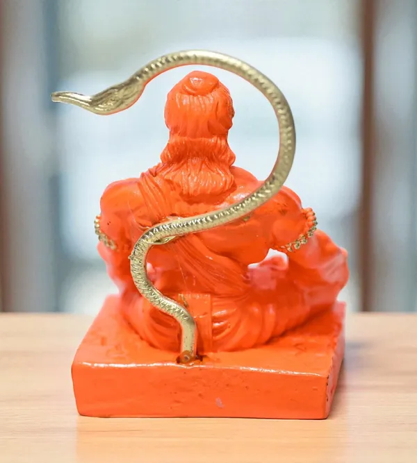 Orange_Marble_Premium_&_Elegant_Hanuman_Idol