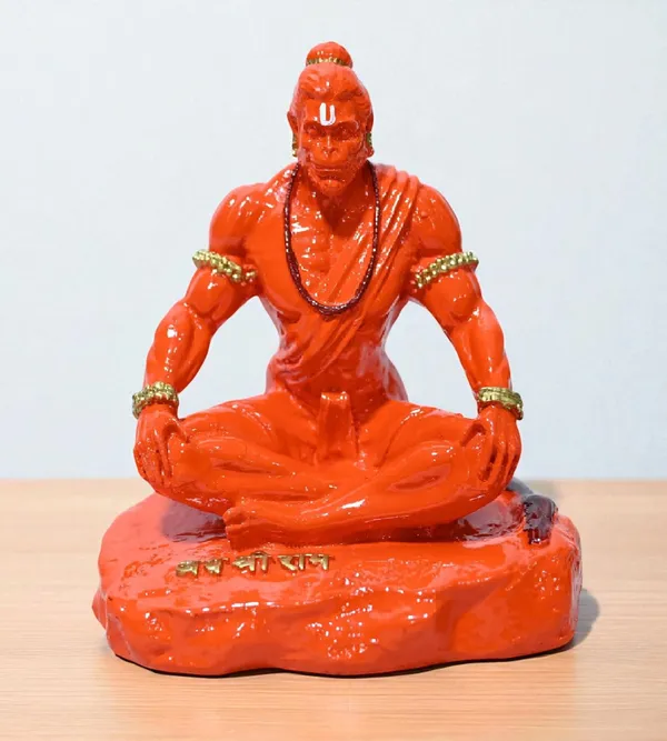 Orange_Marble_Premium_&_Elegant_Hanuman_Idol