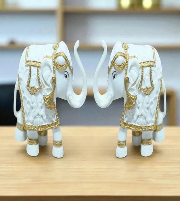 White_Marble_Premium_&_Elegant_Elephant