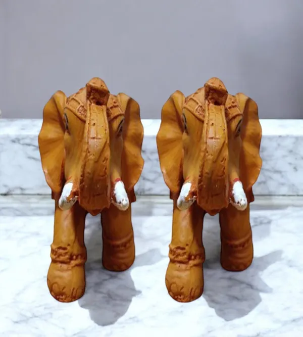 Orange_Polyresin_Premium_&_Elegant_Elephant