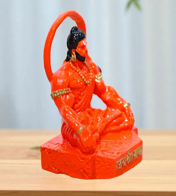 Orange_Marble_Premium_&_Elegant_Hanuman_Idol