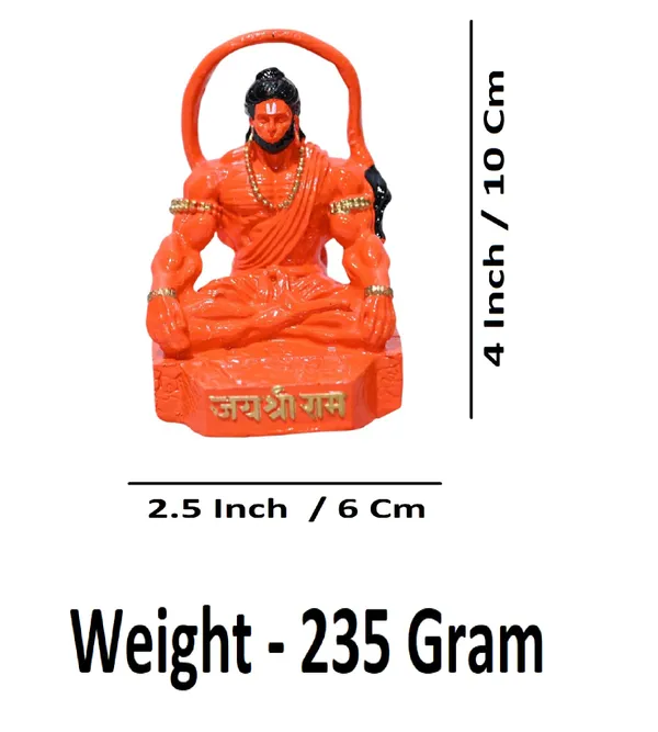 Orange_Marble_Premium_&_Elegant_Hanuman_Idol
