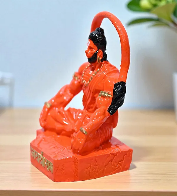 Orange_Marble_Premium_&_Elegant_Hanuman_Idol