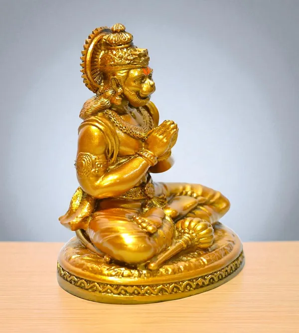 Gold_Marble_Premium_&_Elegant_Hanuman_Idol