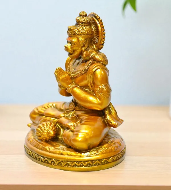 Gold_Marble_Premium_&_Elegant_Hanuman_Idol